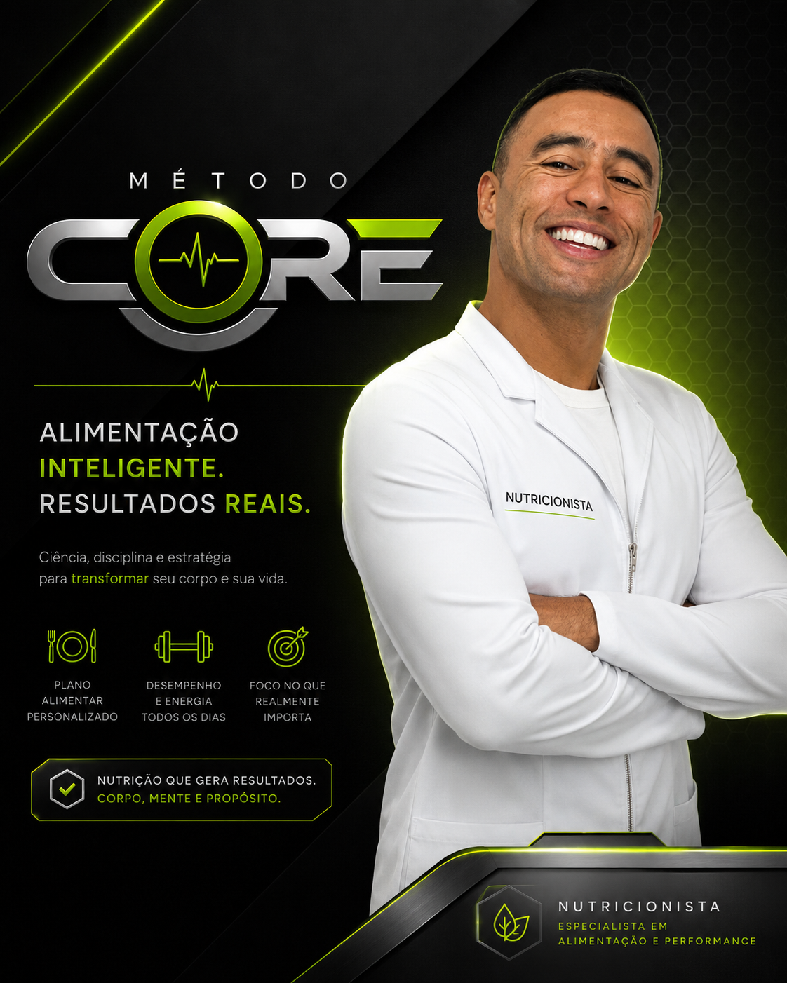 Dr. Victor Lopes, nutricionista do Método CORE